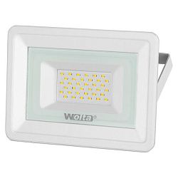Прожектор светодиодный СДО 30Вт 2550лм 5500K IP65 белый (20шт/уп) WOLTA WFL-30W/06W