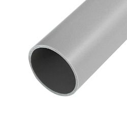 Труба гладкая жесткая ПВХ Ø40 мм, 3-метровая серая REXANT 28-0040-1