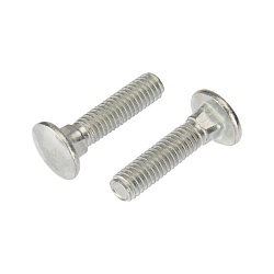 Болт мебельный KRANZ DIN 603, 6х25, короб (50 шт./уп.) KR-01-3511-008