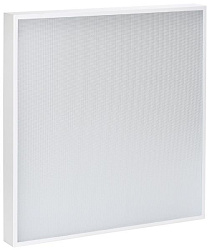 LIGHTING PRO Светильник светодиодный ДВО 2001 45Вт 5000К IP40 588х588мм Грильято микропризма IEK LTP-DVO2-2001-45-50-K01