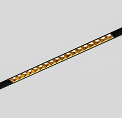 Slim Magnetic Трековый светильник 18W 4000K Artas (чёрный/золото) 85104/01 Elektrostandard a064530