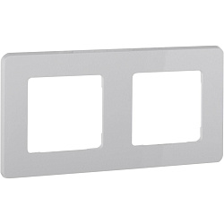 INSPIRIA Рамка 2-местная белый 673940