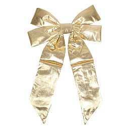 Елочная фигура Бантик 45 см, цвет золотой 502-511