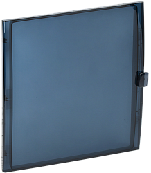 TEKFOR Дверца для корпуса пластикового КМПн-54 IP65 черная прозрачная IEK TF-KP72D-DV-54-K02
