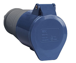 Розетка переносная ССИ-213 2P+PE 16А 200-250В IP44 IEK PSR21-016-3