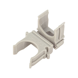 Крепеж-клипса для трубы ø20мм серая (10 шт/уп) REXANT 28-0120-4