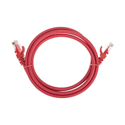 Патч-корд U/UTP, CAT 6, RJ45-RJ45, 26AWG, LSZH, красный, 1,5м REXANT 02-0293-105