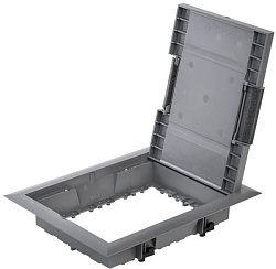 PRIMER Лючок напольный на 24 модуля ONFLOOR 24 IEK KNL-80-16-7012