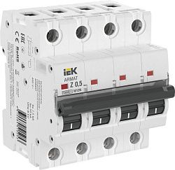 ARMAT Автоматический выключатель M10N 4P Z 0,5А IEK AR-M10N-4-Z0D5