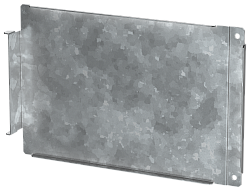 FORMAT Перегородка аппаратного отсека боковая вертикальная сплошная высота 250мм IEK FO-00-PVHC-025