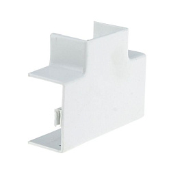 Угол Т-образный (80х40) (1 шт) белый EKF-Plast t-80-40