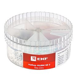 Набор НШВИ №3 (0,25-1мм2) EKF PROxima nabor-nshvi-3
