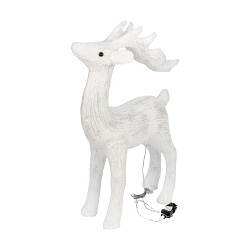 Акриловая светодиодная фигура Олень 50х25х75 см, IP65, понижающий трансформатор в комплекте NEON-NIGHT 513-280