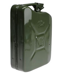 Канистра ст.10л. (в п/з рукаве, с порошк.покрыт) ст. 10 л.