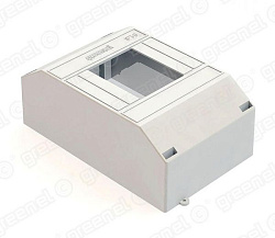 Бокс пластиковый КМПн 2-4 мод. БЕЛЫЙ (35шт) GE44102-01