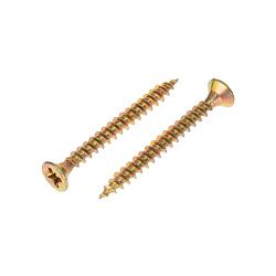 Саморез универсальный 3х40 мм, желтый цинк, упаковка поставщика (12000 шт/уп) KRANZ 1111-0340-1