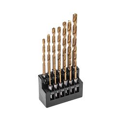 Набор сверл по металлу, 1,5-6,5мм (через 0,5мм, 3,2мм, 4,8мм), HSS, ТИТАН, шестигранный хвостовик, 13 шт. KRANZ KR-91-0622