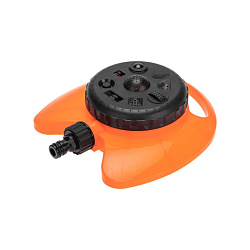 Дождеватель для полива круговой 100 (м²), 8 режимов ЧЕТЫРЕ СЕЗОНА 62-0257