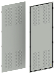 FORMAT Панель боковая вентилируемая 2000х800мм IP31 (2шт/компл) IEK FO-00-PSV-200-080-31