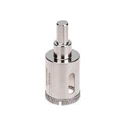 Коронка алмазная 30мм по керамограниту с центровочным сверлом KRANZ KR-92-0010