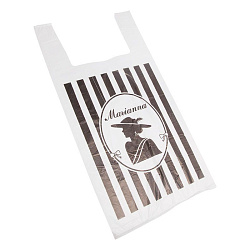 Пакет майка ПНД 30+16*60, 12мкм "Марианна" (100шт./уп) 61-0106