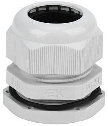 Сальник PG 29 диаметр проводника 18-24мм IP54 IEK YSA20-25-29-54-K41