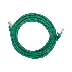 Патч-корд U/UTP, CAT 5e, RJ45-RJ45, 26AWG, LSZH, зеленый, 5м REXANT 02-0106-5