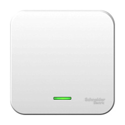 Выключатель 1-кл. ОП Blanca 6А IP20 (сх. 1) 250В с подсветкой бел. SE BLNVA061101 1210419