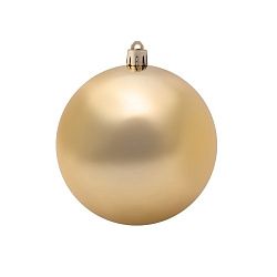 Елочная фигура Шар Ø 10 см, цвет золотой глянцевый 502-071