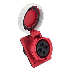 Роз. стац. внутр.угл. 4142 3Р+РЕ 16А 380В IP67 EKF ps-4142-16-380