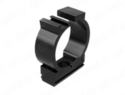 Крепеж с замком D16мм (100/1000шт), цвет - чёрный, GREENEL GE50180-05