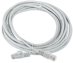 Шнур коммутационный (патч-корд) кат.5E UTP 10м серый GENERICA PC01-C5EU-10M-G