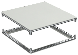 FORMAT Крыша и основание (под фланец) 1000х1000мм IEK FO-00-KOF-100-100