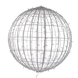 Шар светодиодный 230V, диаметр 120 см, 600 светодиодов,эффект мерцания, цвет теплый белый 501-629