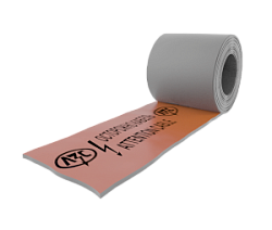 Лента защитно-сигнальная серии ЛЗС 3,5х250мм (50м рулон) ЛЗС.250