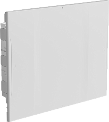 KREPTA 5 Корпус пластиковый ЩРВ-П-12 белая дверь IP40 IEK KR5-KP13-V-12-41