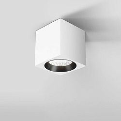 Светильник потолочный светодиодный 9W 4000К Matrix белый/черный 25051/LED Elektrostandard a065286