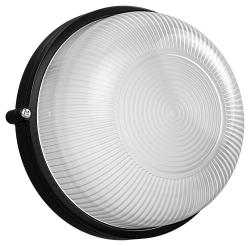 Светильник НПП1301 круг 60Вт IP54 черный IEK LNPP0-1301-1-060-K02