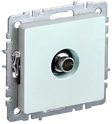 BRITE Розетка TV оконечная РТВ11-0-БрЖ жемчуг IEK BR-A10-O-K36