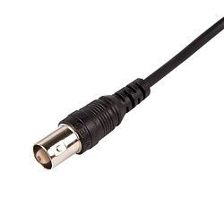 Разъем BNC гнездо с проводом 20 см REXANT 05-3120