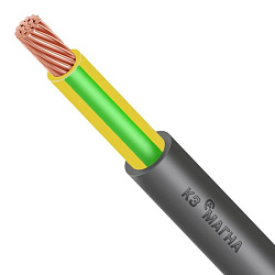 Кабель ВВГнг(А)-LS 1х95 Ж/З (м) Магна УТ000028153 1185243