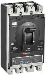 ARMAT Автоматический выключатель в литом корпусе 3P типоразмер H 150кА 315А расцепитель термомагнитный регулируемый IEK AR-MCCB-3H-150-0315A-ATUC