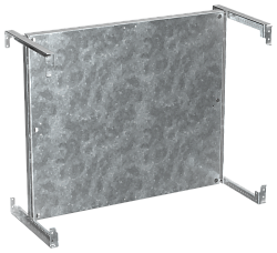 FORMAT Панель монтажная универсальная 600х800мм IEK FO-00-MPU-060-080