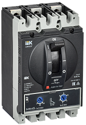 ARMAT Автоматический выключатель в литом корпусе 3P типоразмер A 150кА 100А расцепитель термомагнитный регулируемый IEK AR-MCCB-3A-150-0100A-ATUC