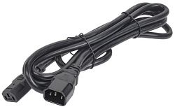 ITK Кабель электропитания PDU 3х1,5мм2 3м с разъёмами С13-C14 PC-C13C14-3M