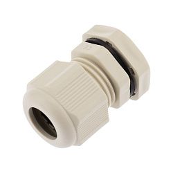 Кабельный ввод PG-13,5 (6-12 мм) серый (в упак. 2шт) 07-8013-02