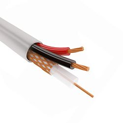 Кабель КВТ-В-2+2x0,75 мм², белый, 200 м, СМАРТКИП C-220-1