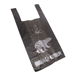 Пакет майка ПНД 30+16*60, 12мкм "Белый Медведь" (100шт./уп) 61-0105