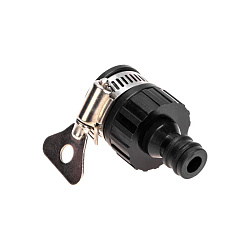 Адаптер пластмассовый, 3/4", с внешним хомутом ЧЕТЫРЕ СЕЗОНА 62-0280