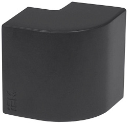 ELECOR Угол внешний КМН 60х40 черный (4шт/компл) IEK EL-KK10D-N-060-040-K02